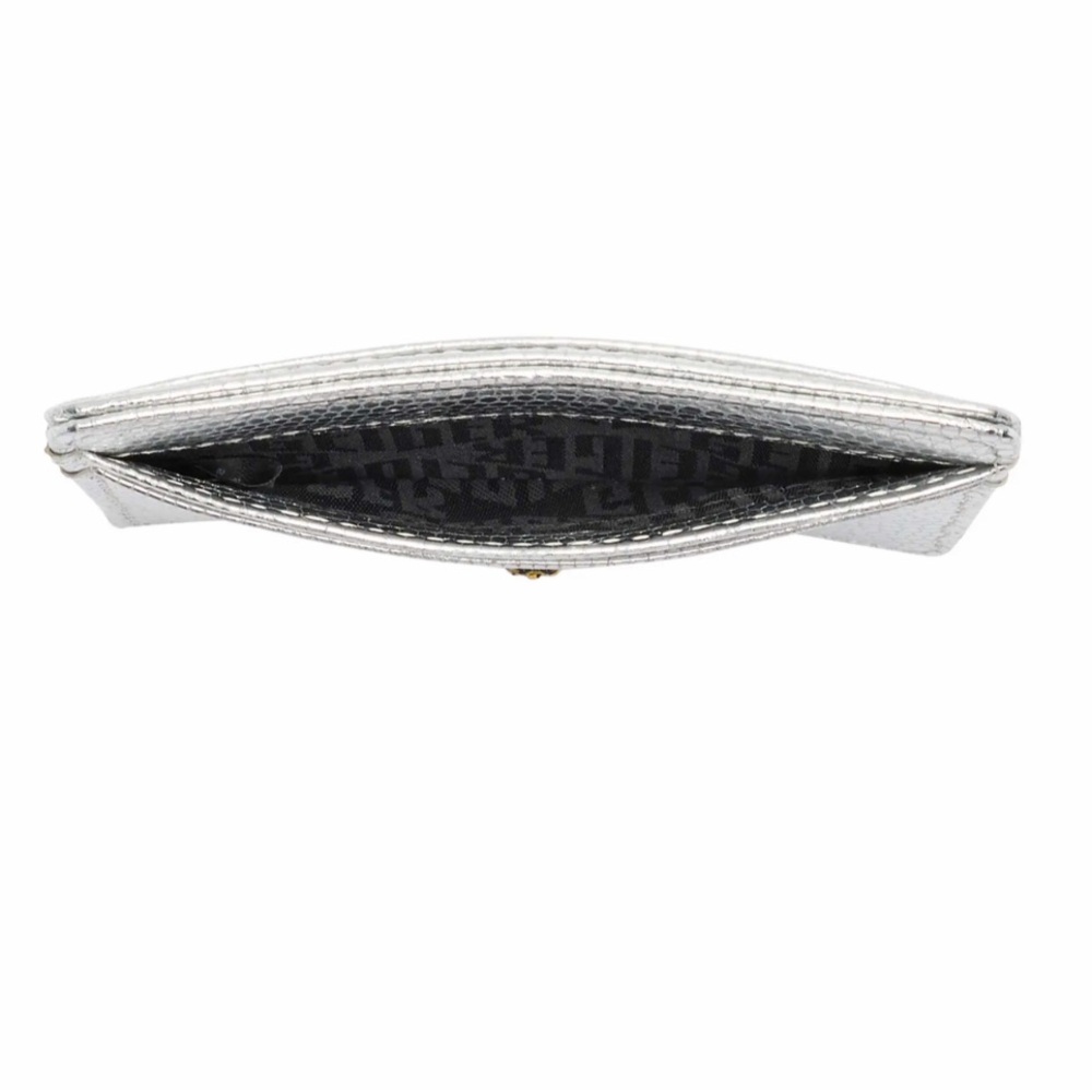 Kurt Geiger London Shoreditch Silver Card Holder - NIB - Picture 5 of 7
